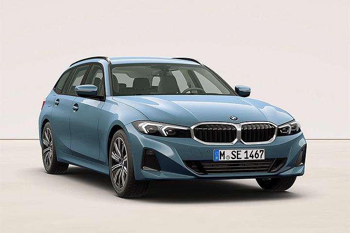 BMW 318i Touring旅行車外觀，199萬Sport與225萬M Sport版本比較