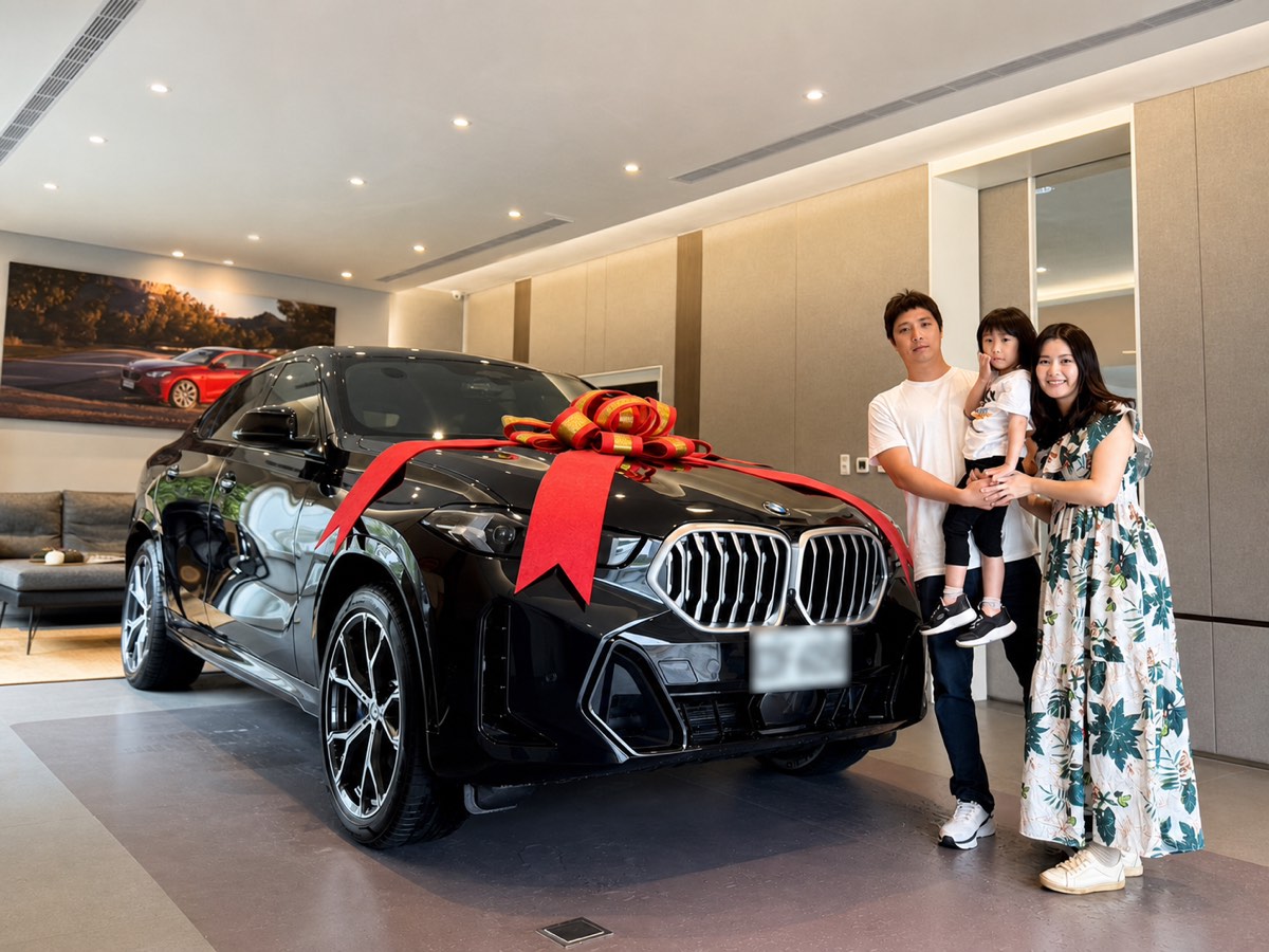 BMW X3換X6鉑金版家庭交車照|新竹車主真實案例